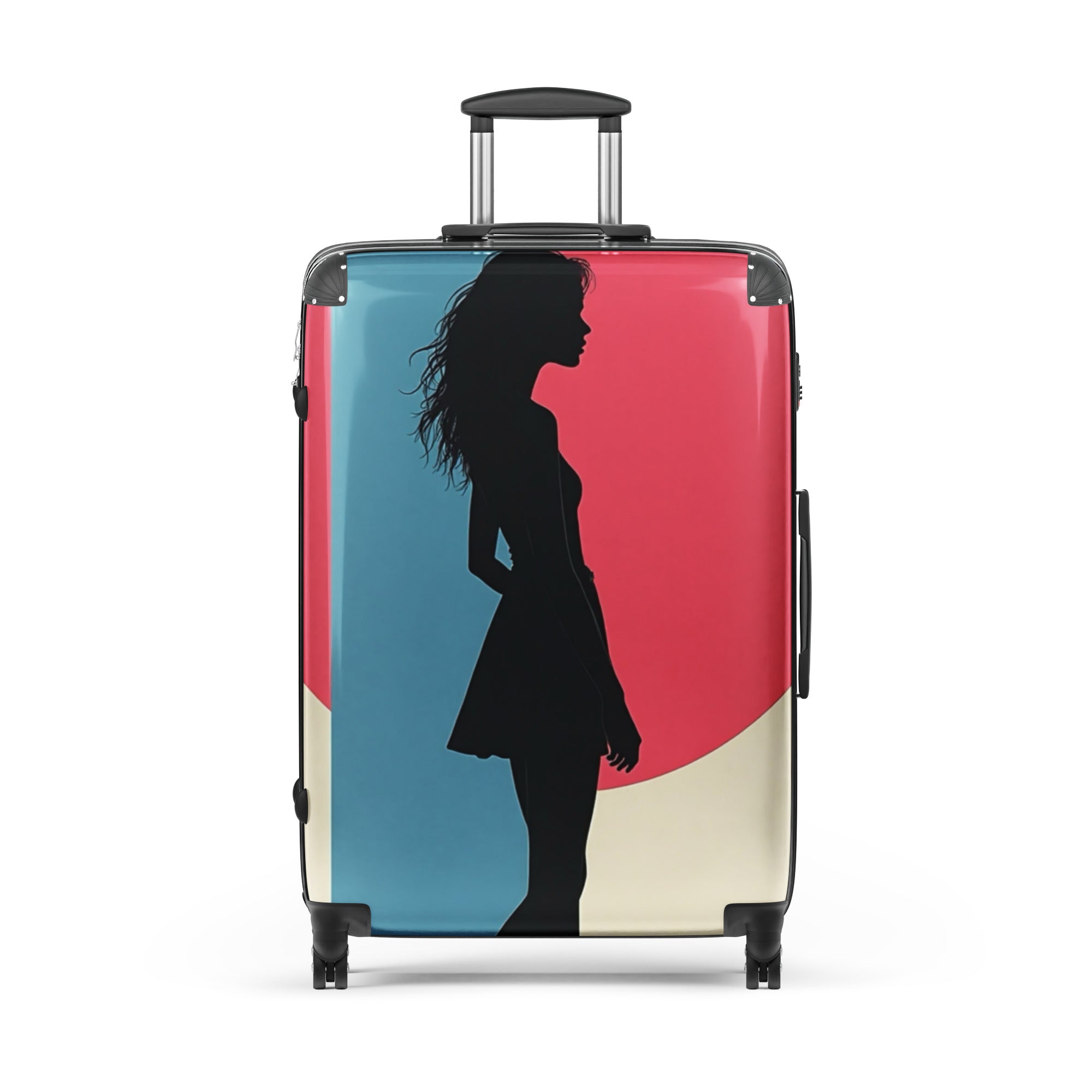 RGRM - ColorMuse – Silhouette Geometric Art Suitcase - RaGuiRoMo Store