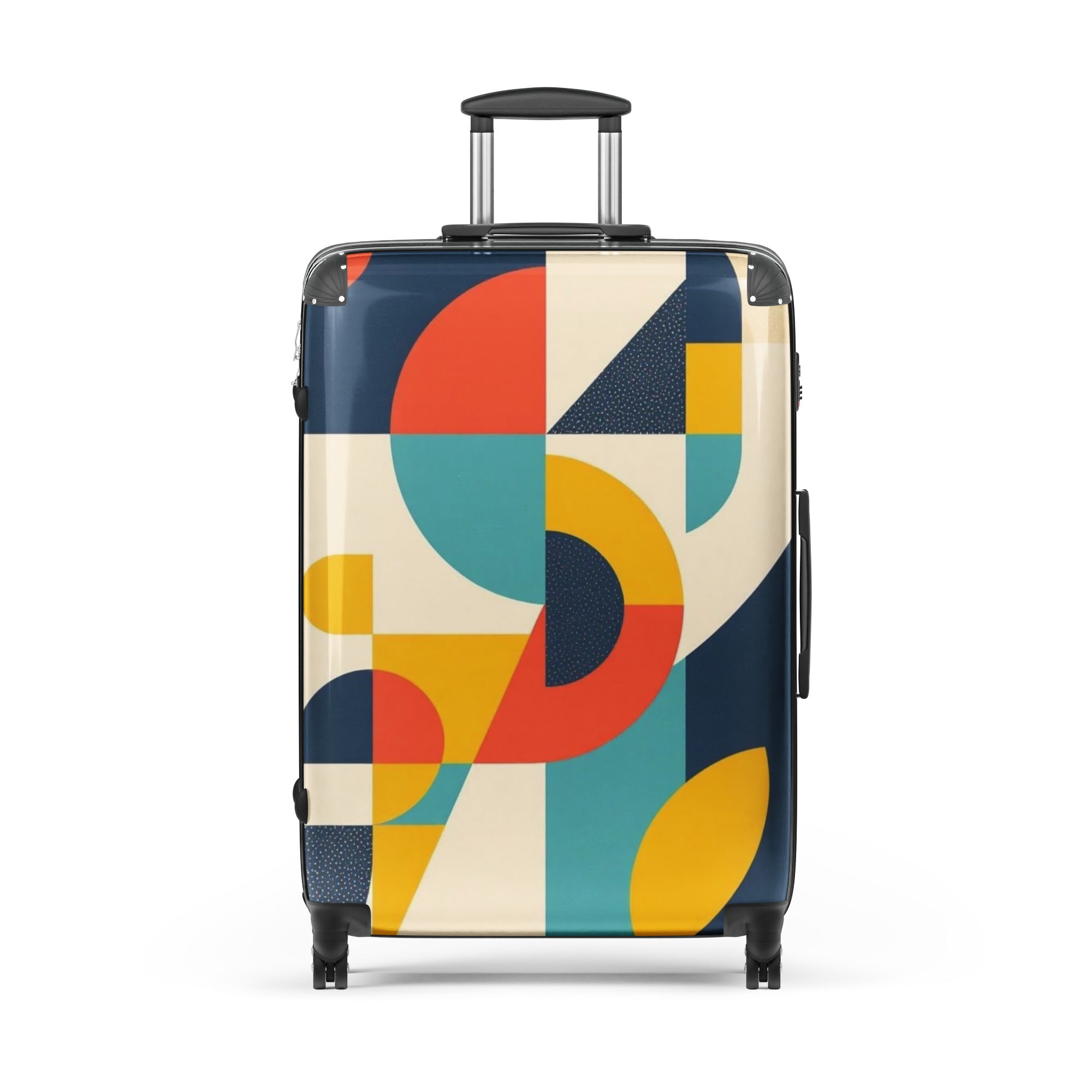 RGRM - GeoBurst – Multicolor Geometric Art Suitcase - RaGuiRoMo Store