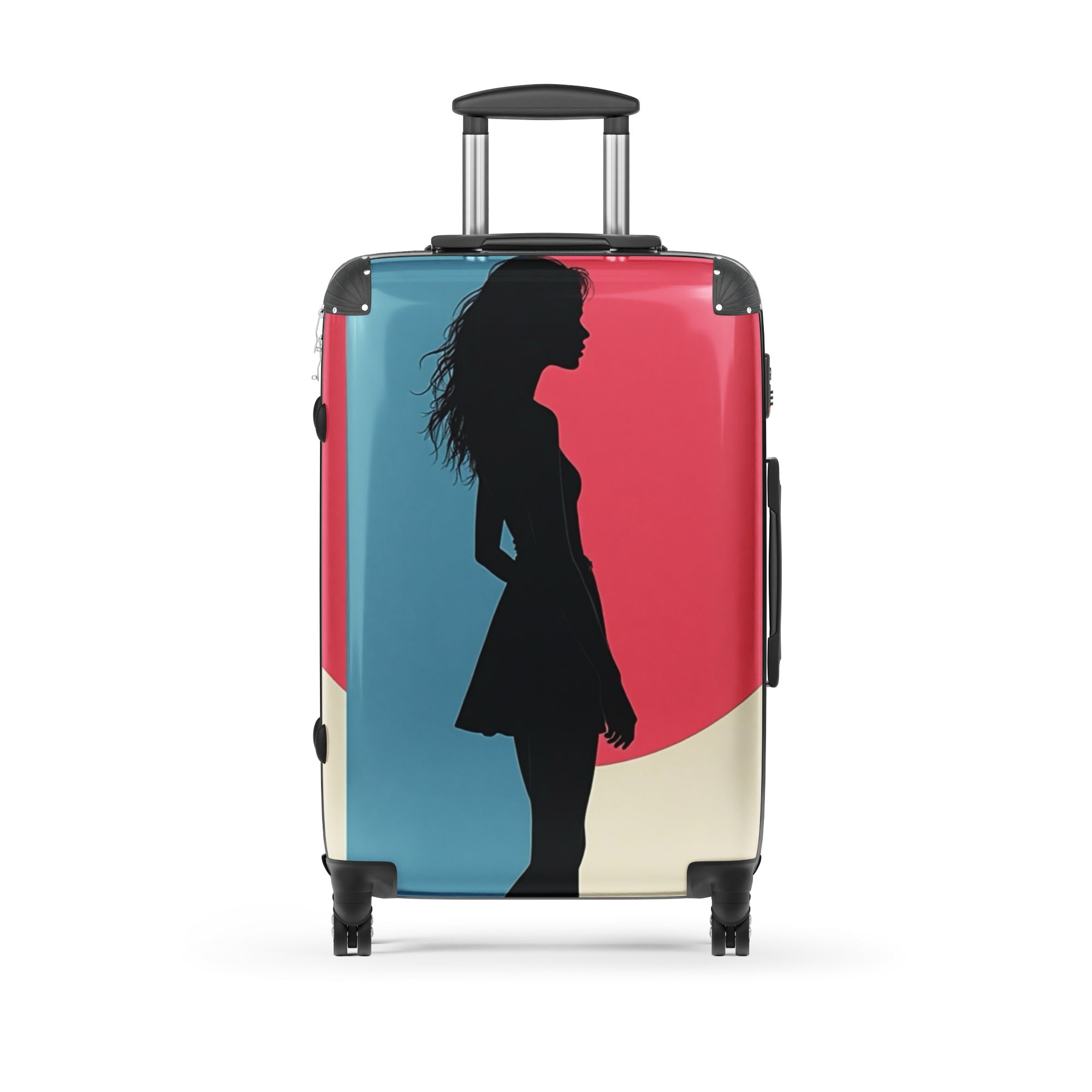 RGRM - ColorMuse – Silhouette Geometric Art Suitcase - RaGuiRoMo Store