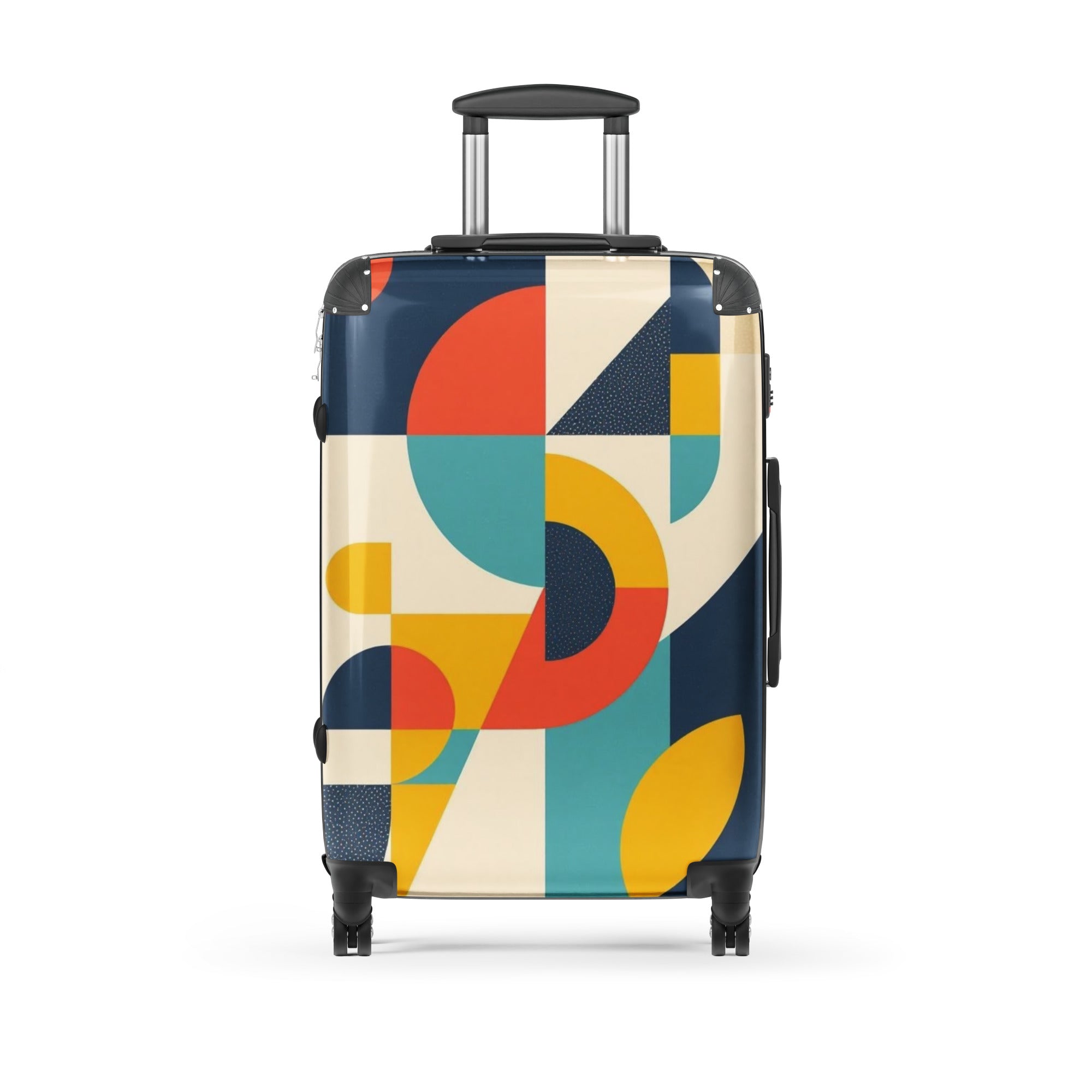 RGRM - GeoBurst – Multicolor Geometric Art Suitcase - RaGuiRoMo Store