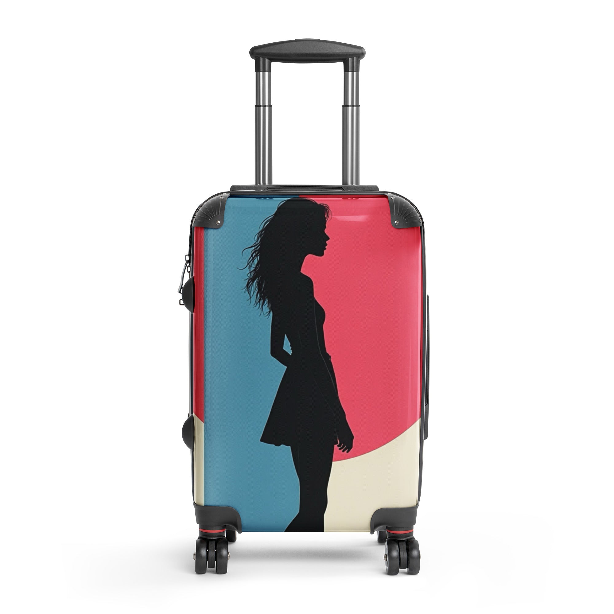 RGRM - ColorMuse – Silhouette Geometric Art Suitcase - RaGuiRoMo Store