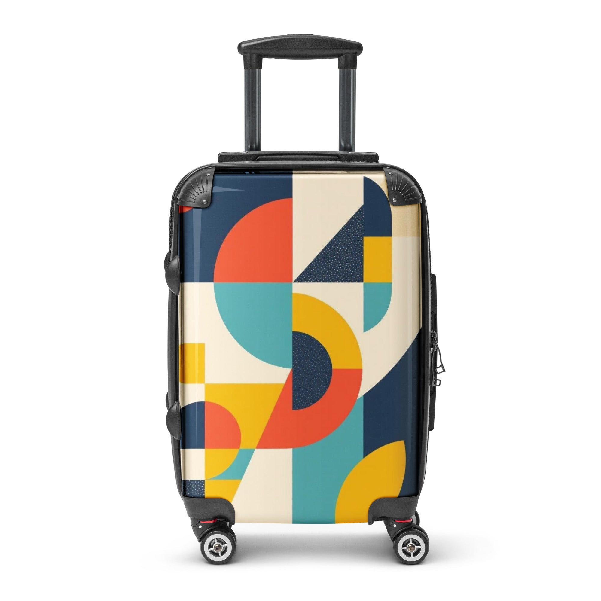 RGRM - GeoBurst – Multicolor Geometric Art Suitcase - RaGuiRoMo Store