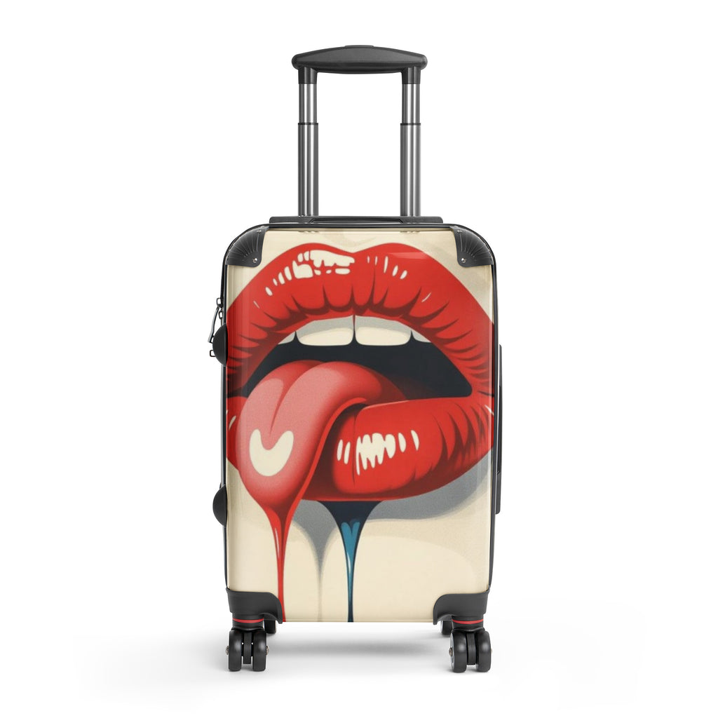 RGRM - LickFlux – Dripping Tongue Pop-Art Suitcase - RaGuiRoMo Store