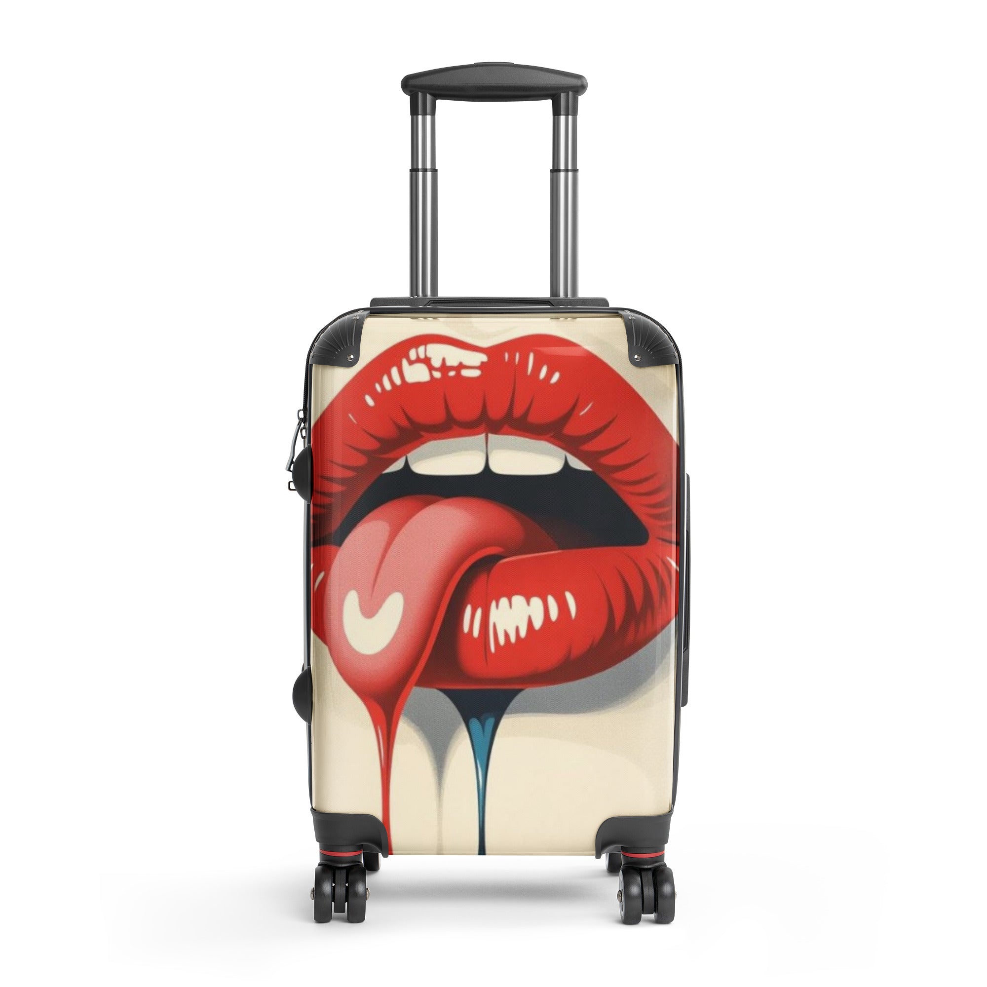 RGRM - LickFlux – Dripping Tongue Pop-Art Suitcase - RaGuiRoMo Store