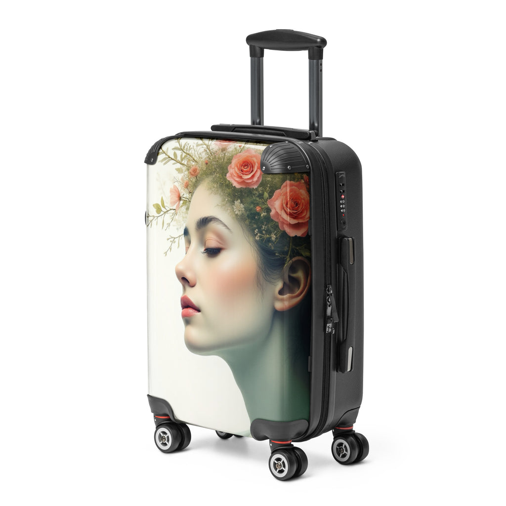 RGRM - BloomVoyage – Floral Crown Art Suitcase - RaGuiRoMo Store