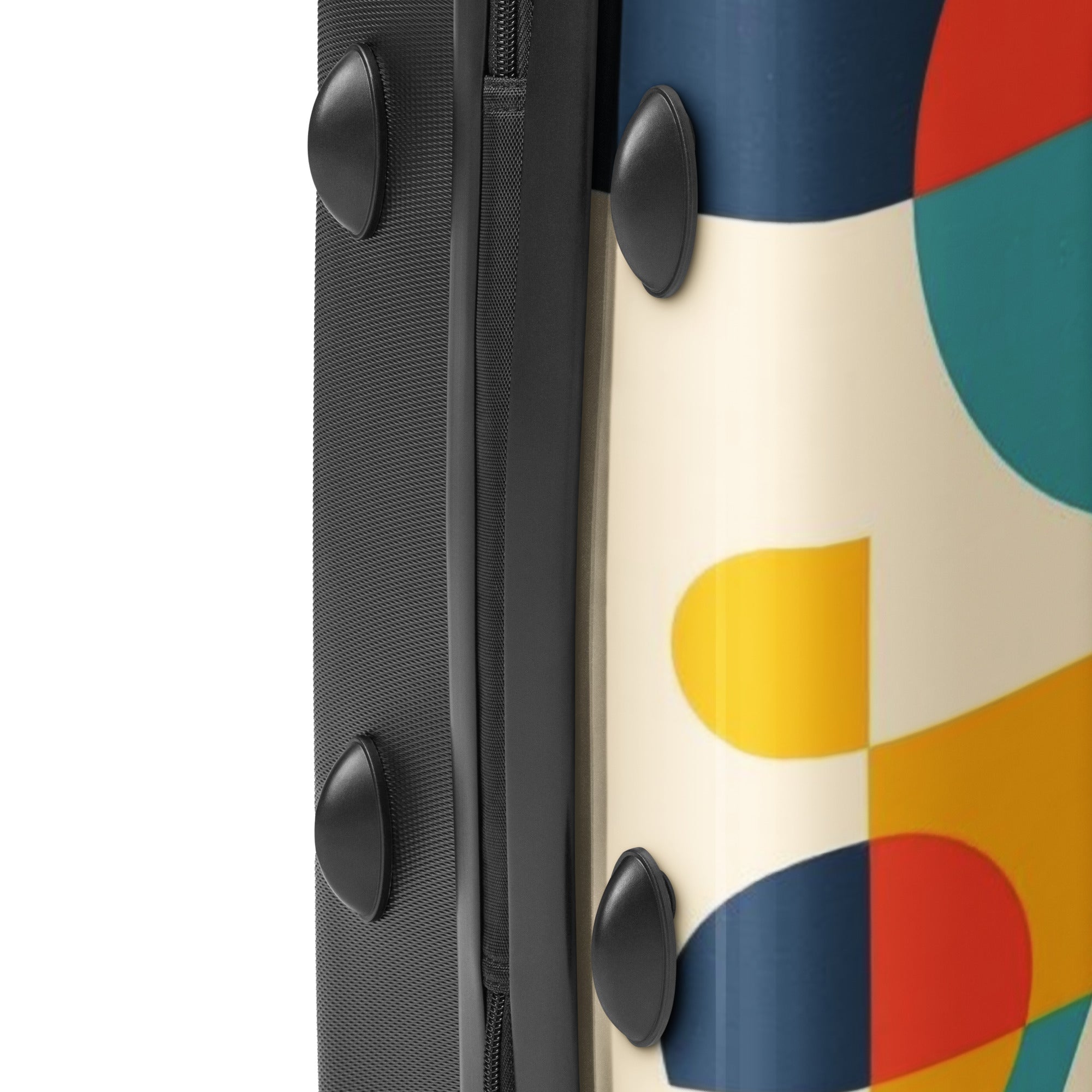 RGRM - GeoBurst – Multicolor Geometric Art Suitcase - RaGuiRoMo Store