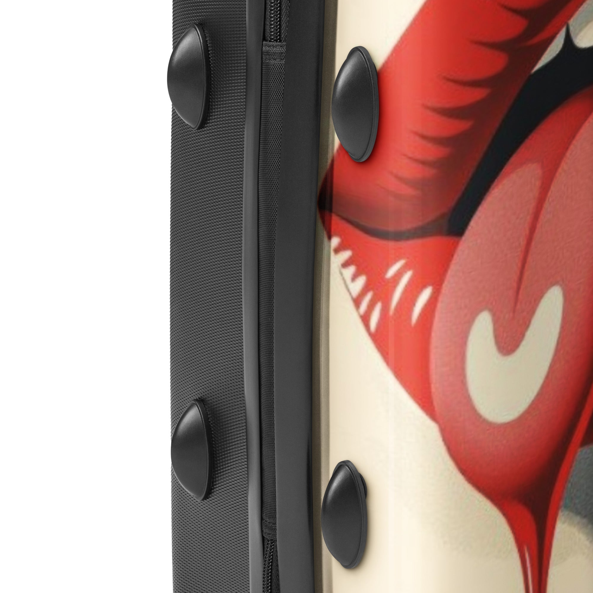 RGRM - LickFlux – Dripping Tongue Pop-Art Suitcase - RaGuiRoMo Store