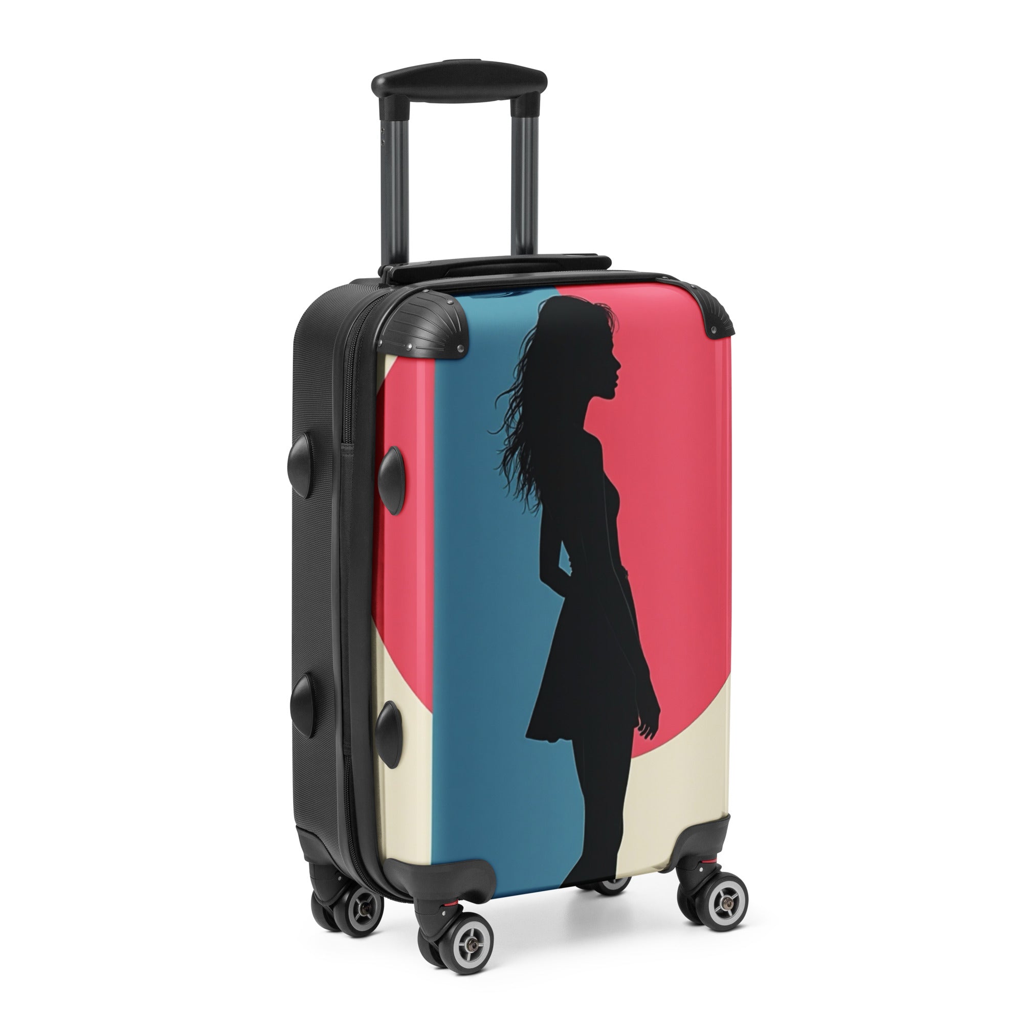 RGRM - ColorMuse – Silhouette Geometric Art Suitcase - RaGuiRoMo Store