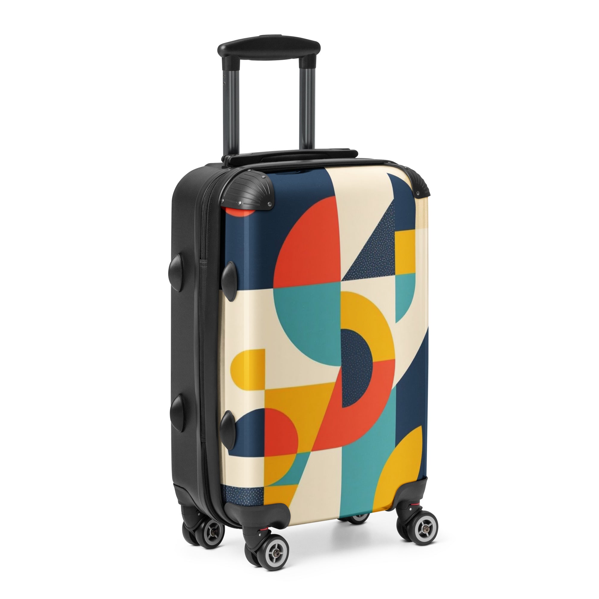 RGRM - GeoBurst – Multicolor Geometric Art Suitcase - RaGuiRoMo Store